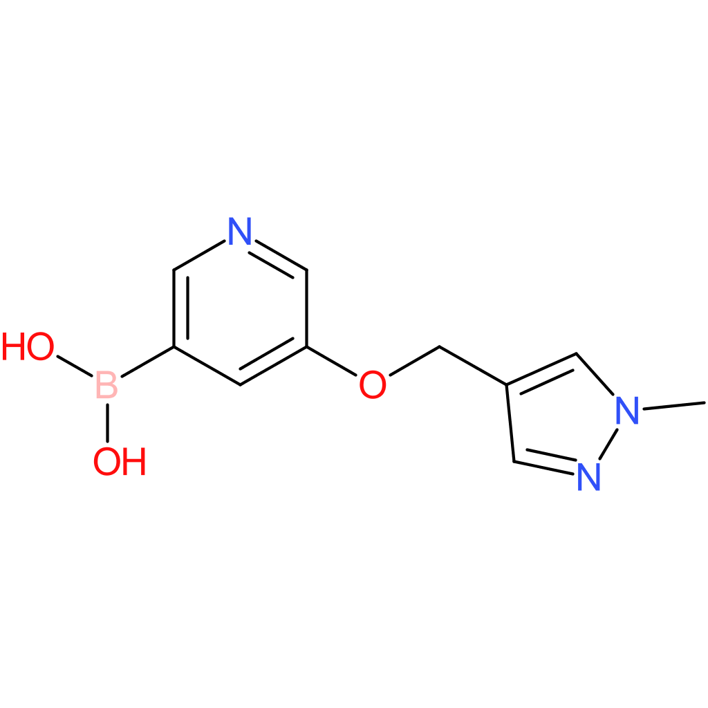 (5-[(1-methyl-1h-pyrazol-4-yl)methoxy]pyridin-3-yl)boronic acid