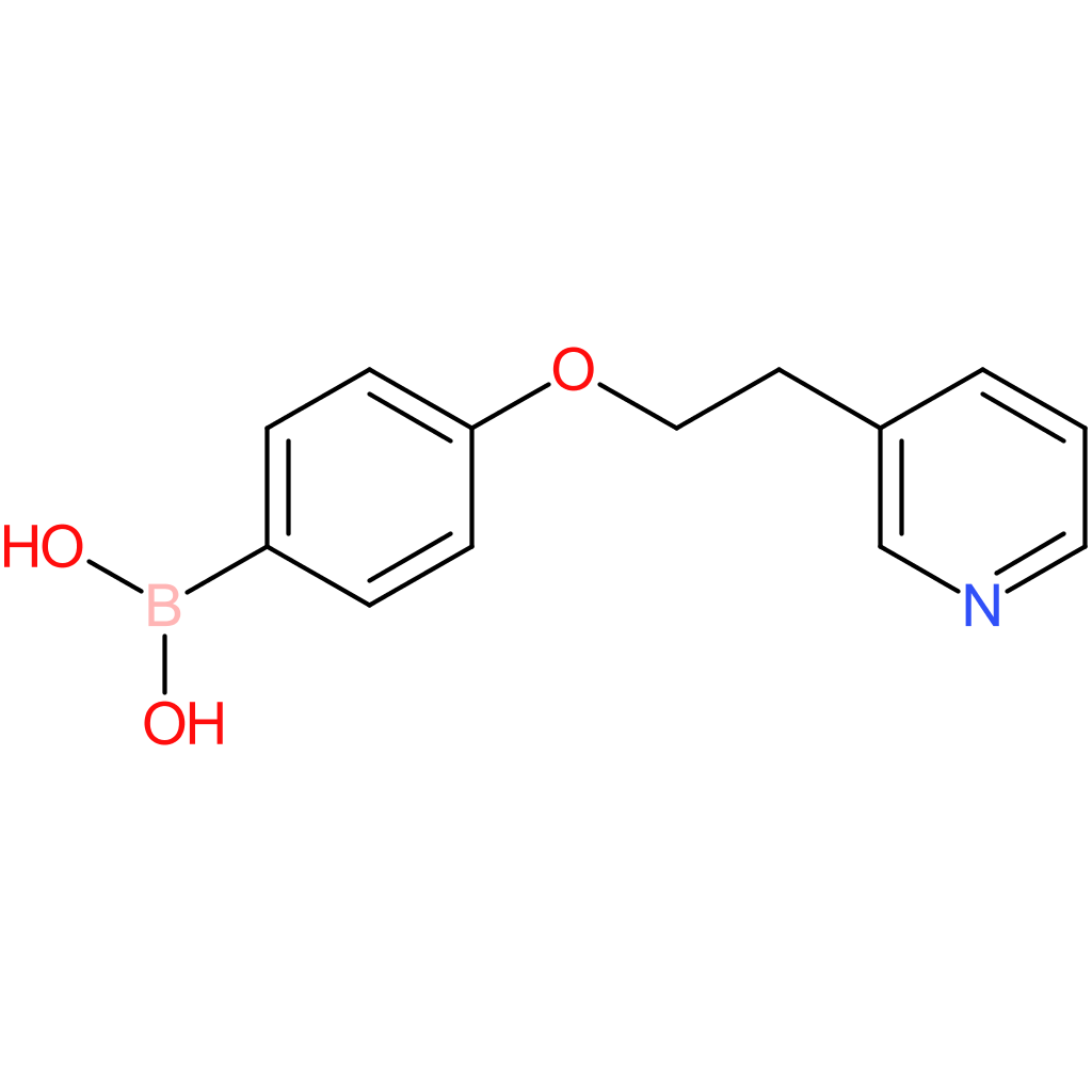 (4-[2-(pyridin-3-yl)ethoxy]phenyl)boronic acid