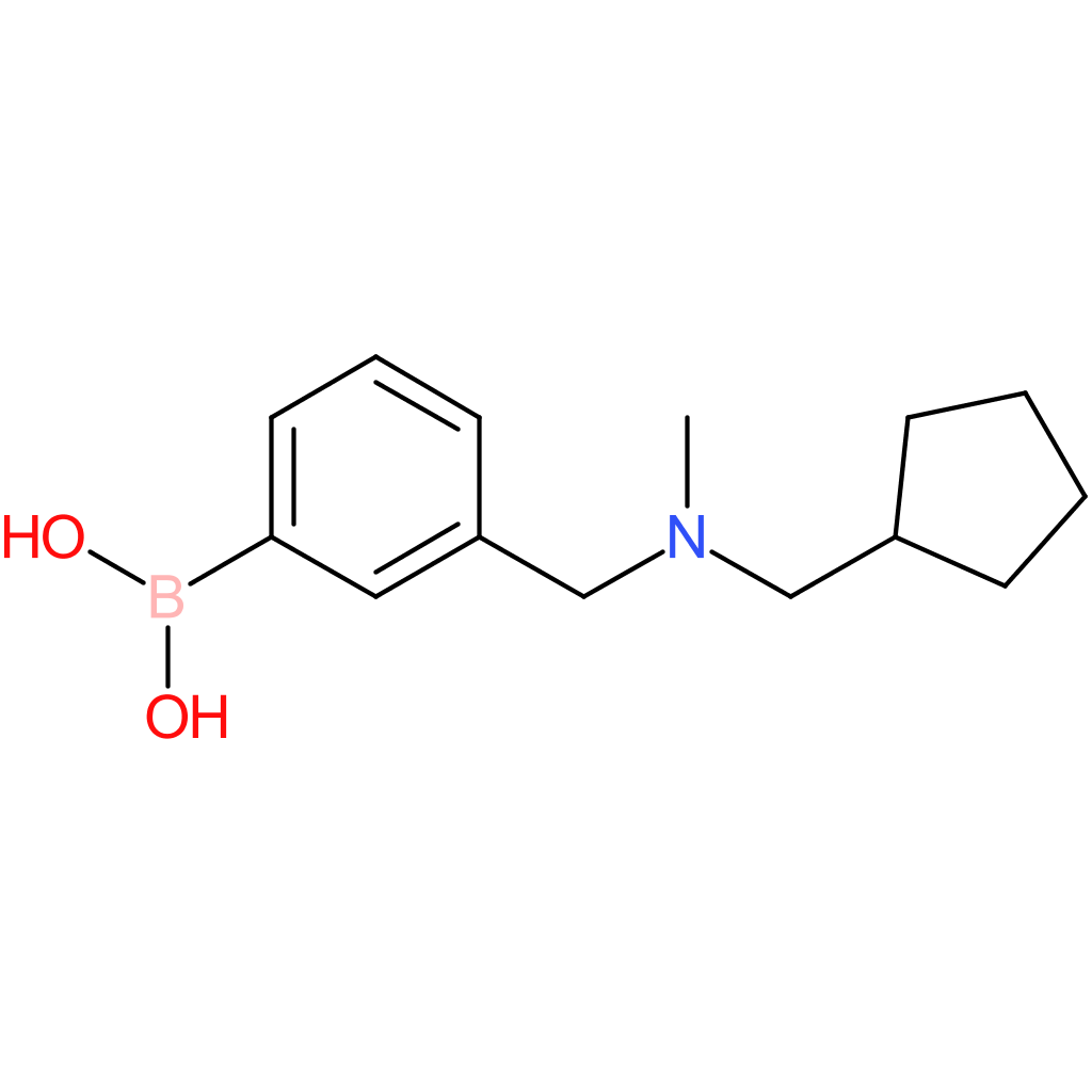 (3-([(cyclopentylmethyl)(methyl)amino]methyl)phenyl)boronic acid