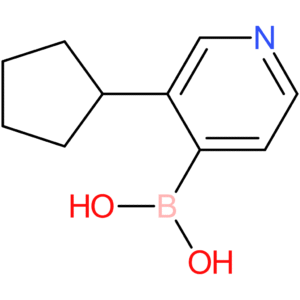 3-(cyclopentyl)pyridine-4-boronic acid