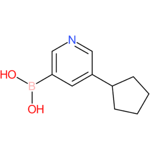 5-(cyclopentyl)pyridine-3-boronic acid