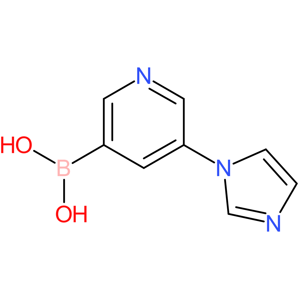 5-(imidazol-1-yl)pyridine-3-boronic acid