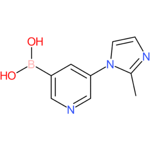 5-(2-methylimidazol-1-yl)pyridine-3-boronic acid