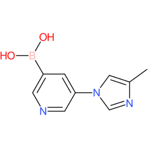 5-(4-methylimidazol-1-yl)pyridine-3-boronic acid
