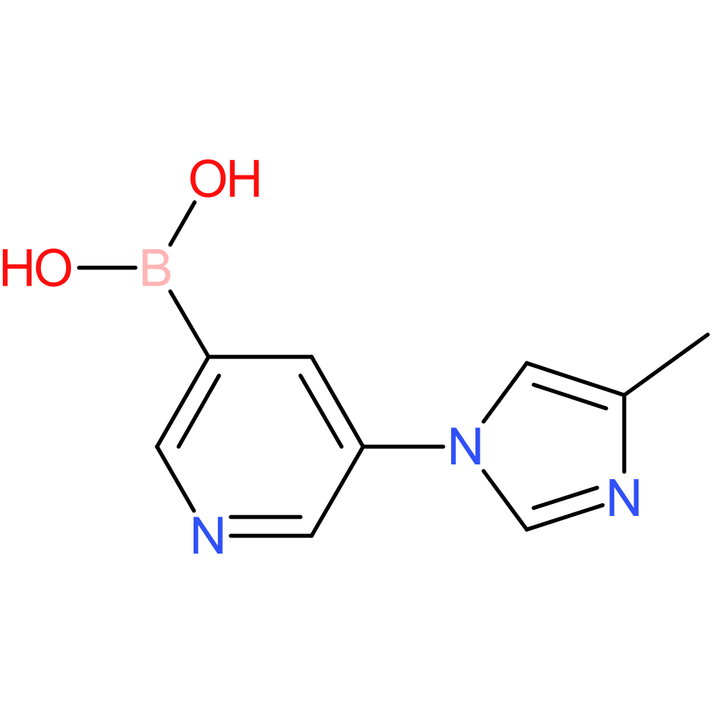5-(4-methylimidazol-1-yl)pyridine-3-boronic acid
