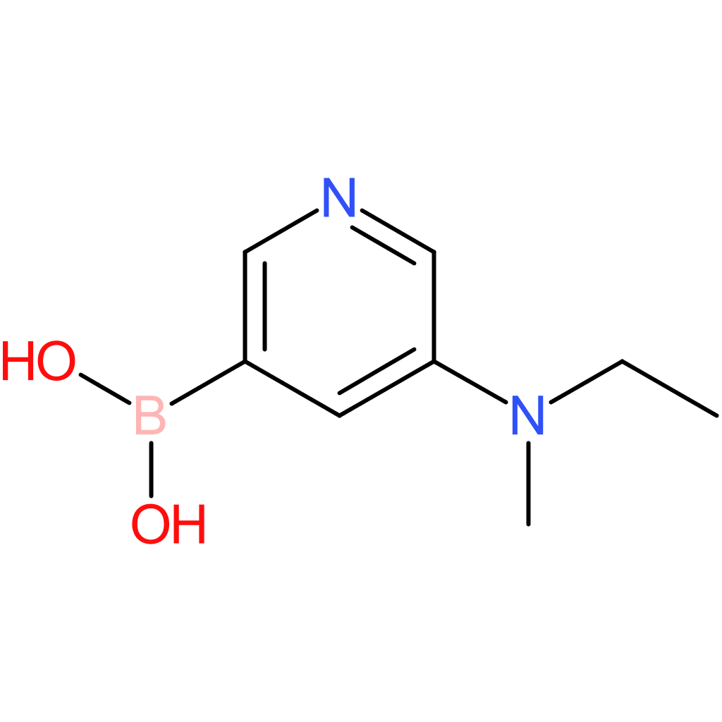(5-[ethyl(methyl)amino]pyridin-3-yl)boronic acid