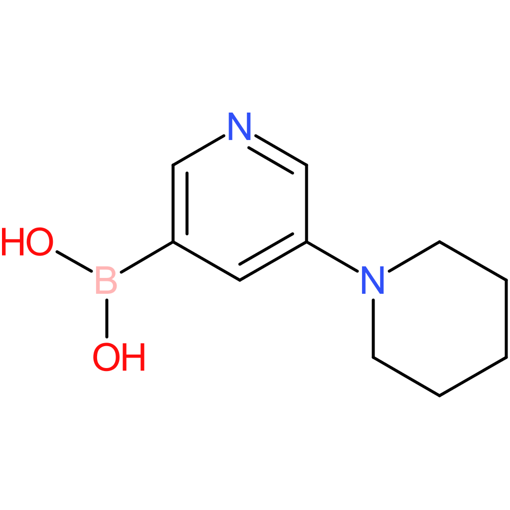 5-(piperidino)pyridine-3-boronic acid