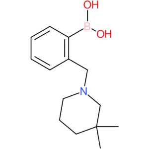 (2-[(3,3-dimethylpiperidin-1-yl)methyl]phenyl)boronic acid