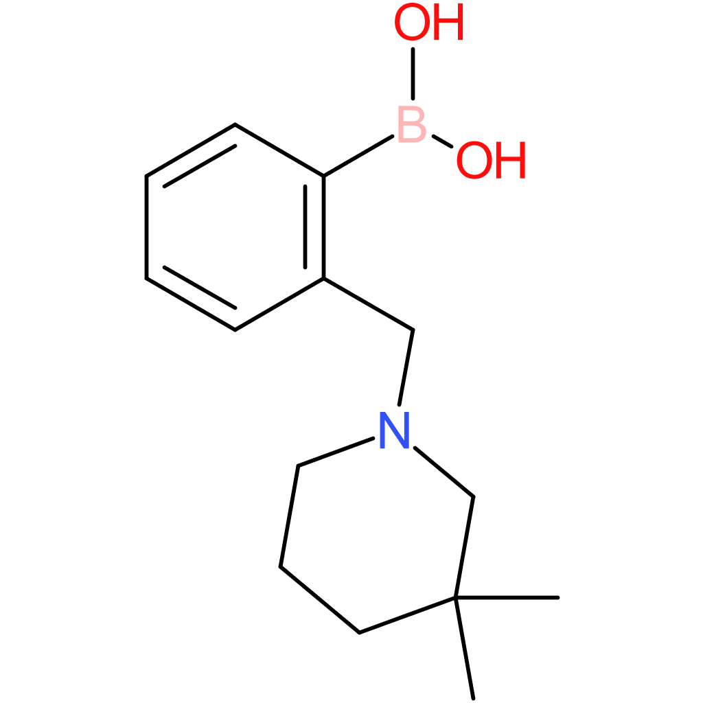 (2-[(3,3-dimethylpiperidin-1-yl)methyl]phenyl)boronic acid