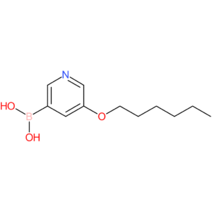 [5-(hexyloxy)pyridin-3-yl]boranediol