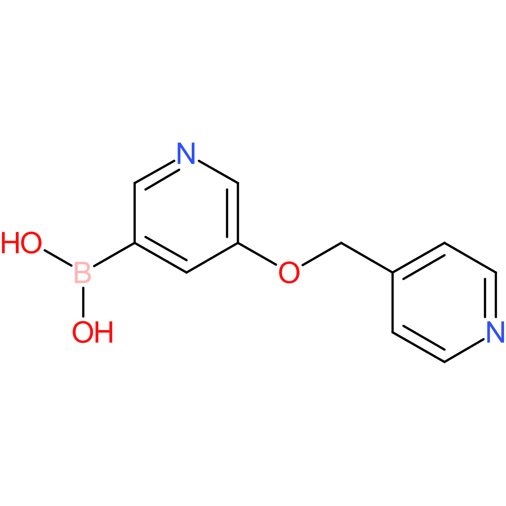 [5-(pyridin-4-ylmethoxy)pyridin-3-yl]boranediol