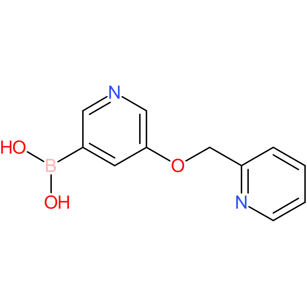 [5-(pyridin-2-ylmethoxy)pyridin-3-yl]boranediol