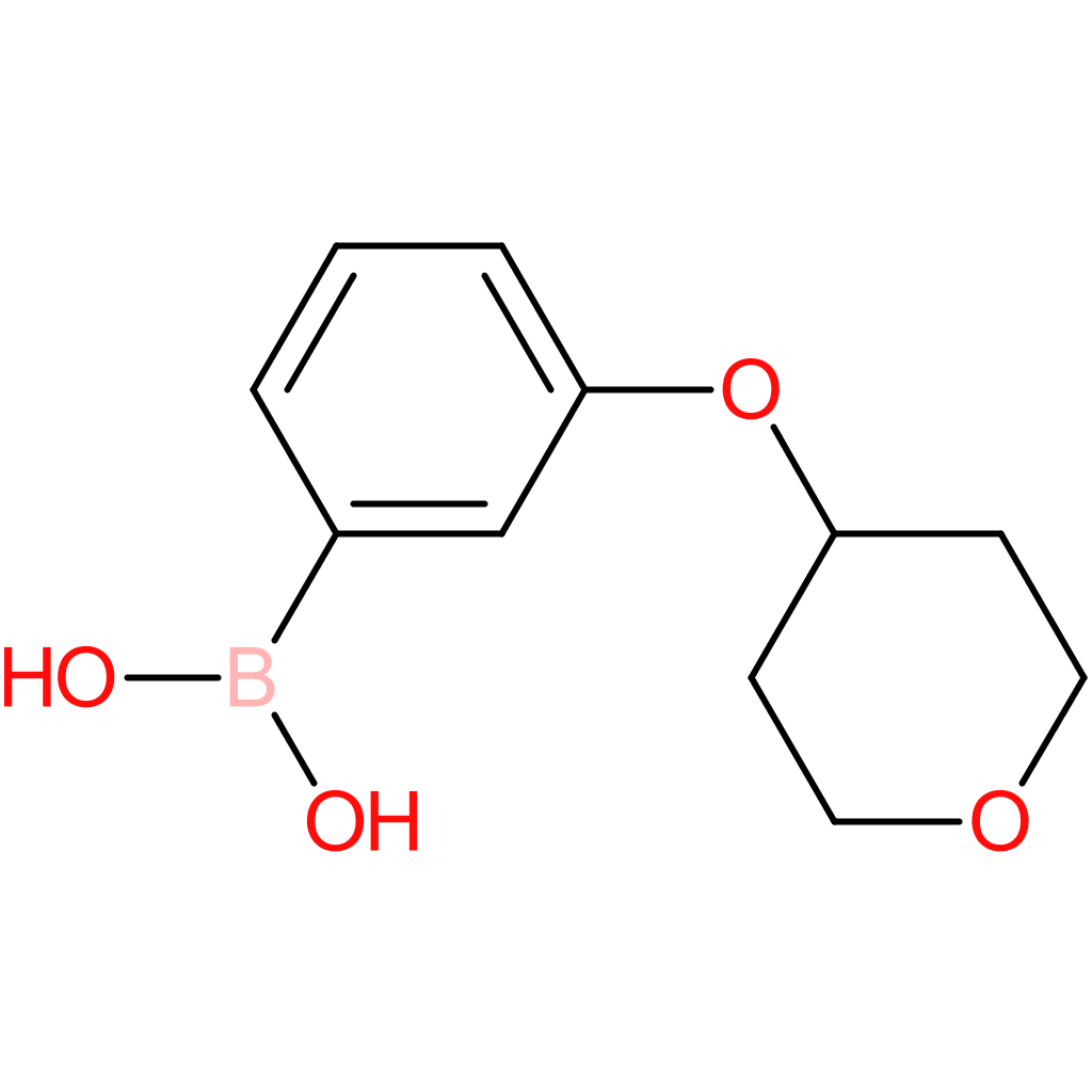 [3-(oxan-4-yloxy)phenyl]boronic acid