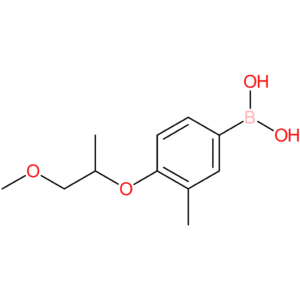 (4-[(1-methoxypropan-2-yl)oxy]-3-methylphenyl)boronic acid