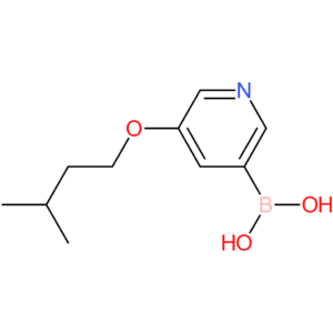 [5-(3-methylbutoxy)pyridin-3-yl]boronic acid