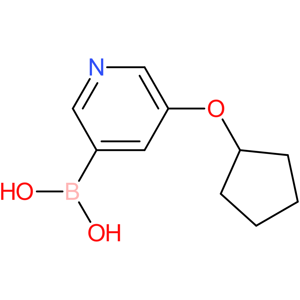 [5-(cyclopentyloxy)pyridin-3-yl]boronic acid