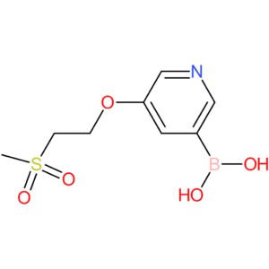 [5-(2-methanesulfonylethoxy)pyridin-3-yl]boronic acid