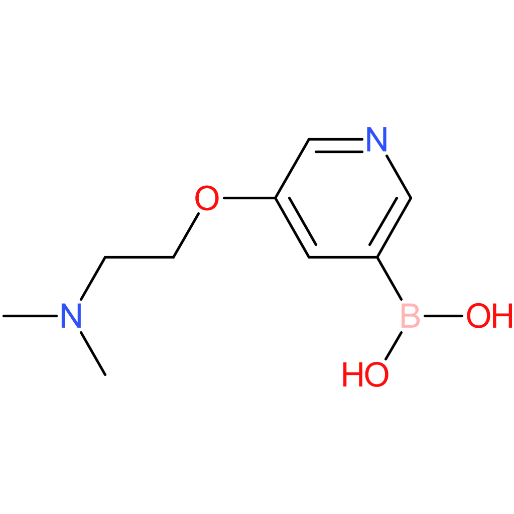 (5-[2-(dimethylamino)ethoxy]pyridin-3-yl)boronic acid