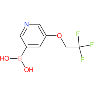 [5-(2,2,2-trifluoroethoxy)pyridin-3-yl]boronic acid