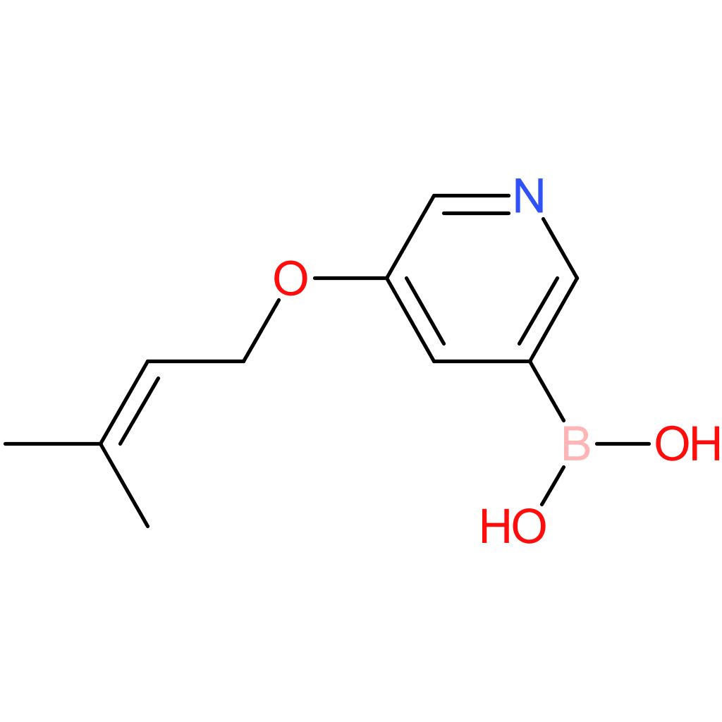 (5-[(3-methylbut-2-en-1-yl)oxy]pyridin-3-yl)boronic acid