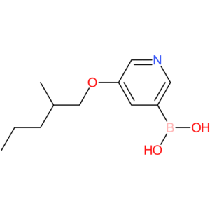 (5-[(2-methylpentyl)oxy]pyridin-3-yl)boronic acid