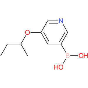 [5-(butan-2-yloxy)pyridin-3-yl]boronic acid