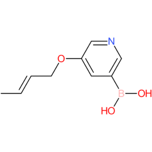 (E)-(5-(but-2-en-1-yloxy)pyridin-3-yl)boronic acid