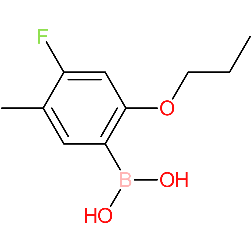 4-fluoro-5-methyl-2-propoxyphenylboronic acid