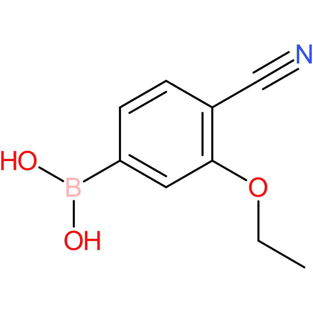 4-cyano-3-ethoxyphenylboronic acid