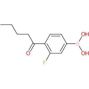 3-fluoro-4-pentanoylphenylboronic acid