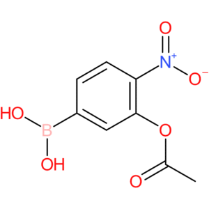 3-(acetyloxy)-4-nitrophenylboronic acid