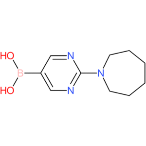 2-(azepan-1-yl)pyrimidine-5-boronic acid