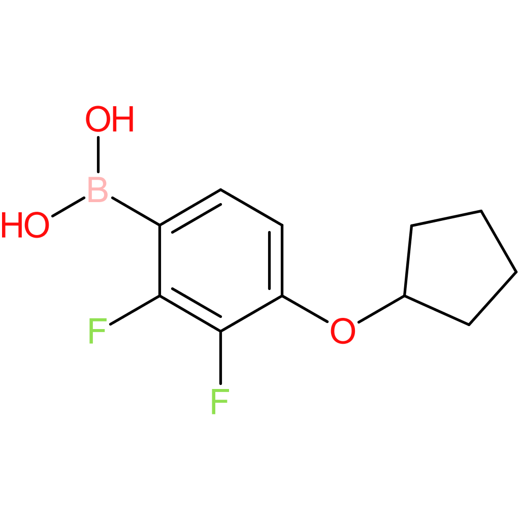 4-(cyclopentyloxy)-2,3-difluorophenylboronic acid