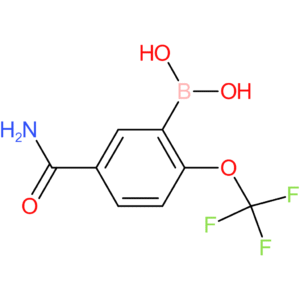 5-carbamoyl-2-(trifluoromethoxy)phenylboronic acid