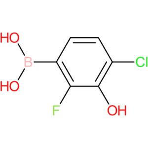 4-chloro-2-fluoro-3-hydroxyphenylboronic acid