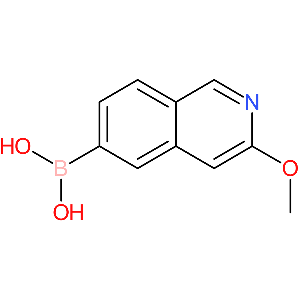 3-methoxyisoquinolin-6-yl-6-boronic acid