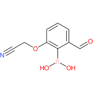 (2-(cyanomethoxy)-6-formylphenyl)boronic acid