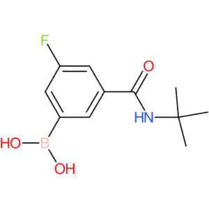 (3-(tert-butylcarbamoyl)-5-fluorophenyl)boronic acid