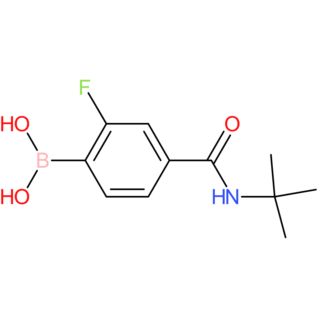 4-tert-butylcarbamoyl-2-fluorobenzeneboronic acid