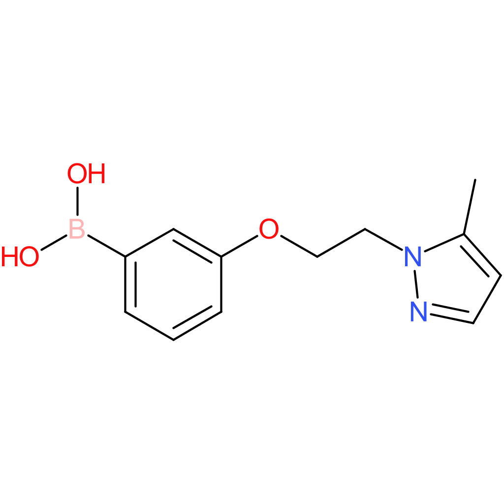 (3-[2-(5-methyl-1h-pyrazol-1-yl)ethoxy]phenyl)boronic acid