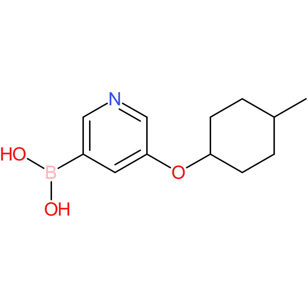 (5-[(4-methylcyclohexyl)oxy]pyridin-3-yl)boronic acid