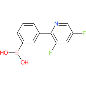 (3-(3,5-difluoropyridin-2-yl)phenyl)boronic acid