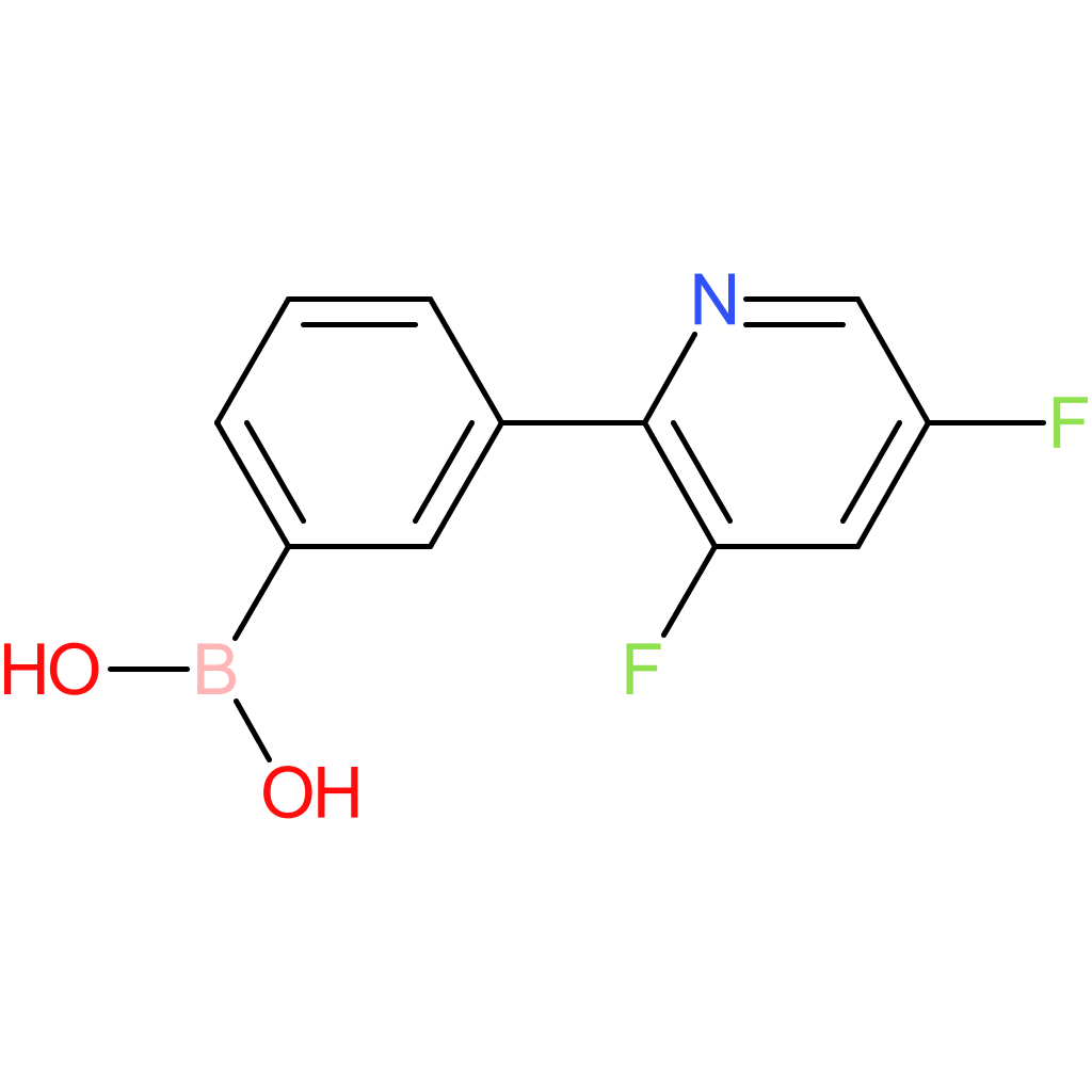 (3-(3,5-difluoropyridin-2-yl)phenyl)boronic acid