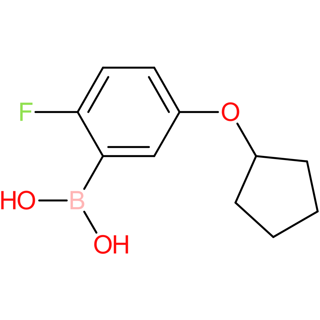 5-(cyclopentyloxy)-2-fluorophenylboronic acid