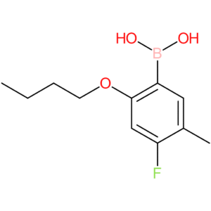 2-butoxy-4-fluoro-5-methylphenylboronic acid
