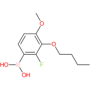 3-butoxy-2-fluoro-4-methoxyphenylboronic acid