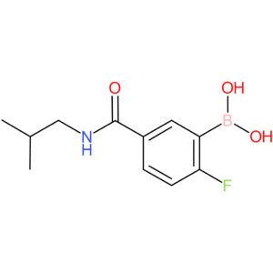 2-fluoro-5-(isobutylcarbamoyl)benzeneboronic acid