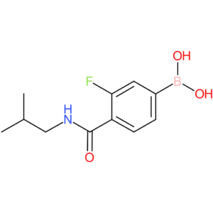 3-fluoro-4-(isobutylcarbamoyl)benzeneboronic acid
