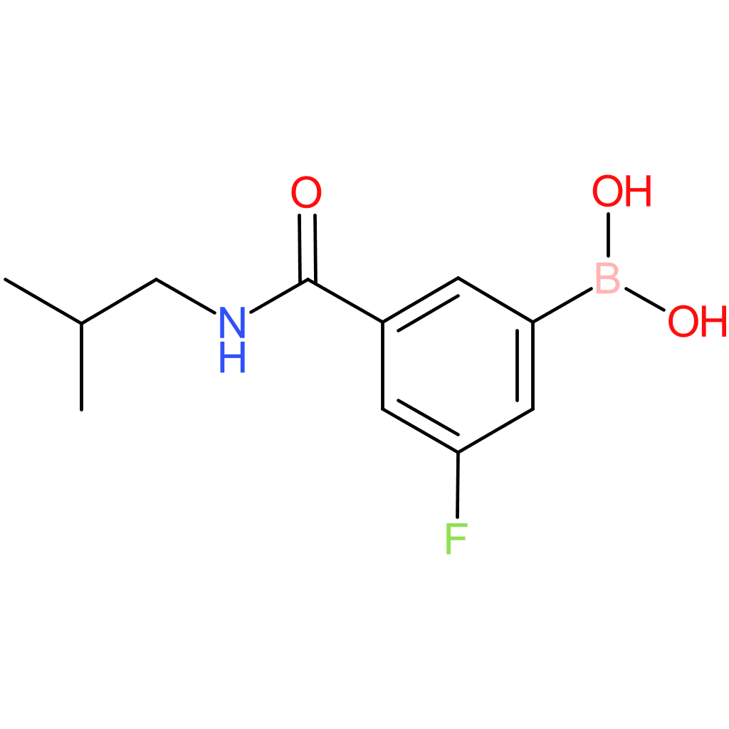 3-fluoro-5-(isobutylcarbamoyl)benzeneboronic acid