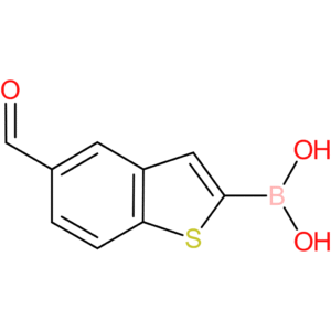 (5-formylbenzo[b]thiophen-2-yl)boronic acid